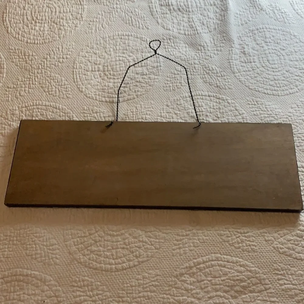 Rustic Merlot wall hanging